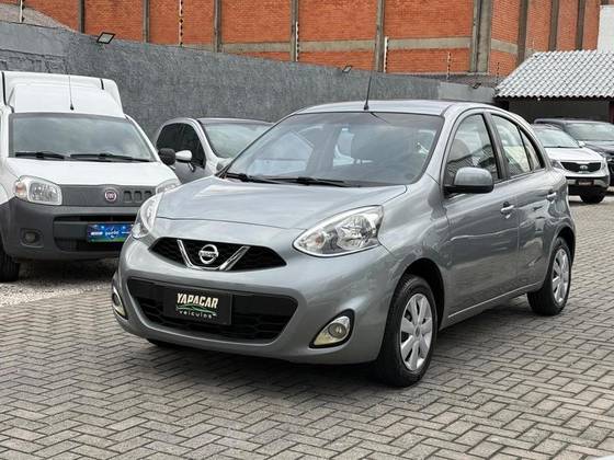 NISSAN MARCH 1.0 ACTIVE 16V FLEX 4P MANUAL NISSAN MARCH 1.0 ACTIVE 16V FLEX 4P MANUAL